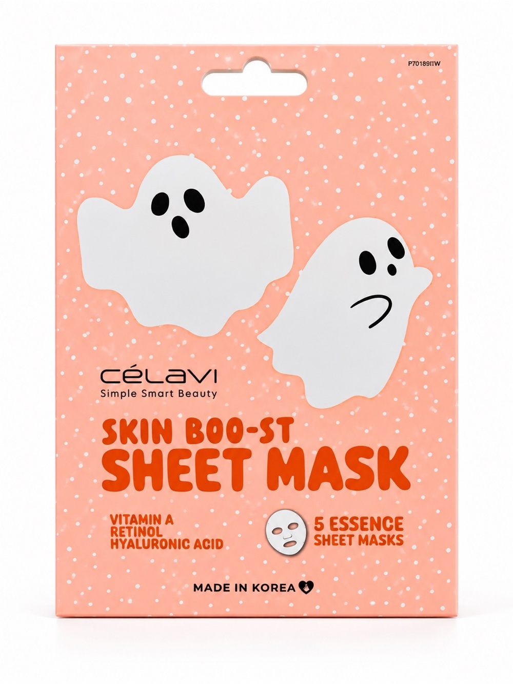 Célavi Skin Boo-st Sheet Mask Pack